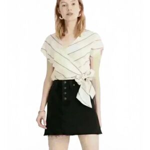 Madewell Rigid Denim A-line Skirt Size
28 NWT!
